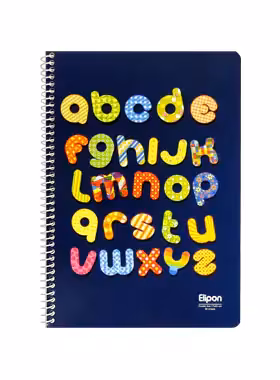 دفتر زبان 60 برگ 2 خط الیپون - چی بخونم