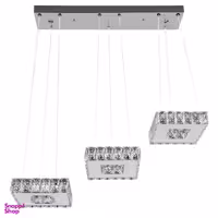 چراغ آویز چشمه نور کد A6560/3-WT