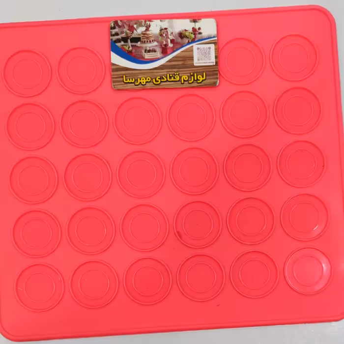 صفحه سیلیکونی ماکارون 30 خانه جنس باکیفیت