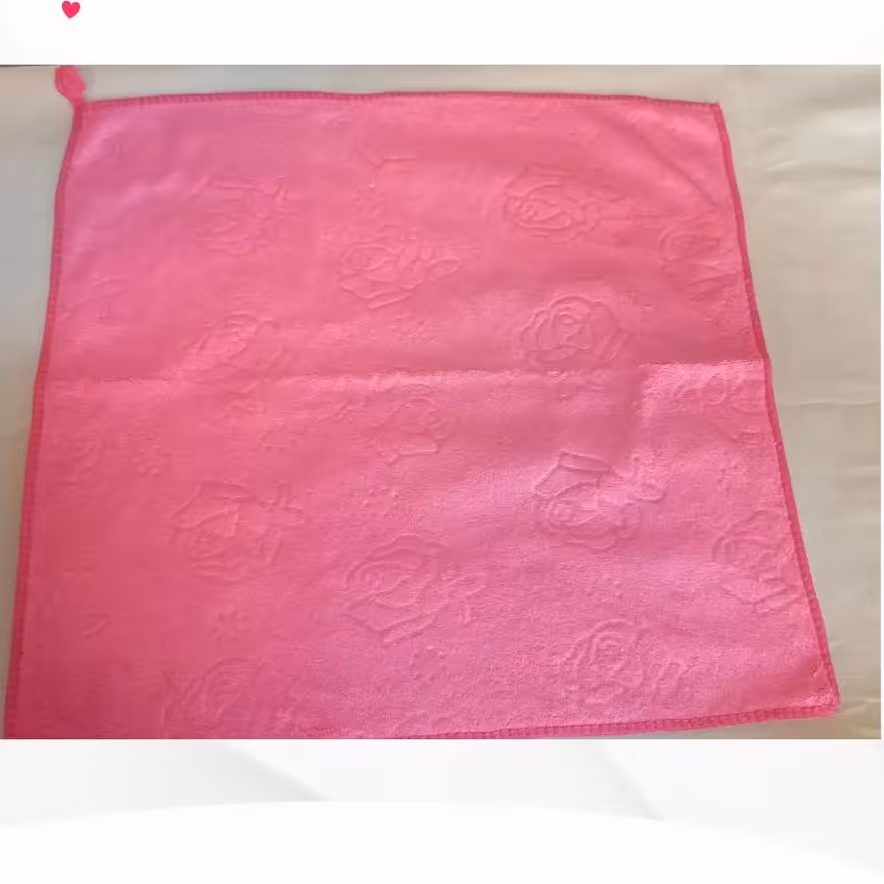 دستمال نانو طرح برجسته گل رز