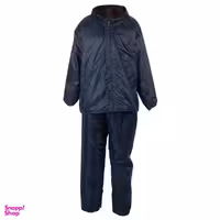 کاپشن و شلوار بادگیر خزدار طرح 01