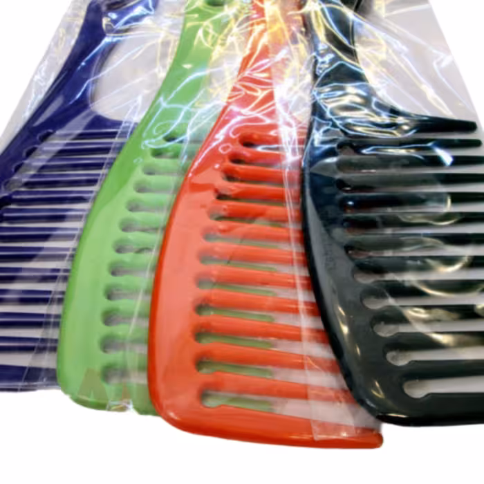 شانه حمام دندانه دشت و دسته دار  24 سانتی(سایز بزرگ)