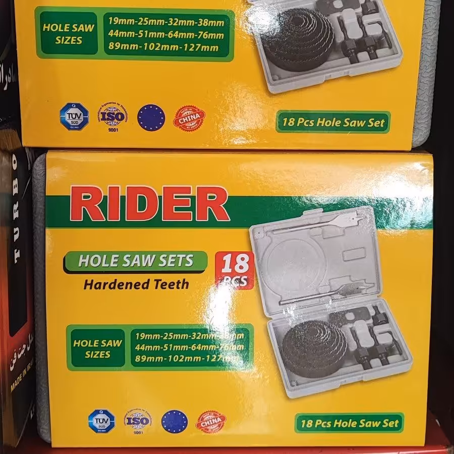 ست 18 پارچه گردبر Rider