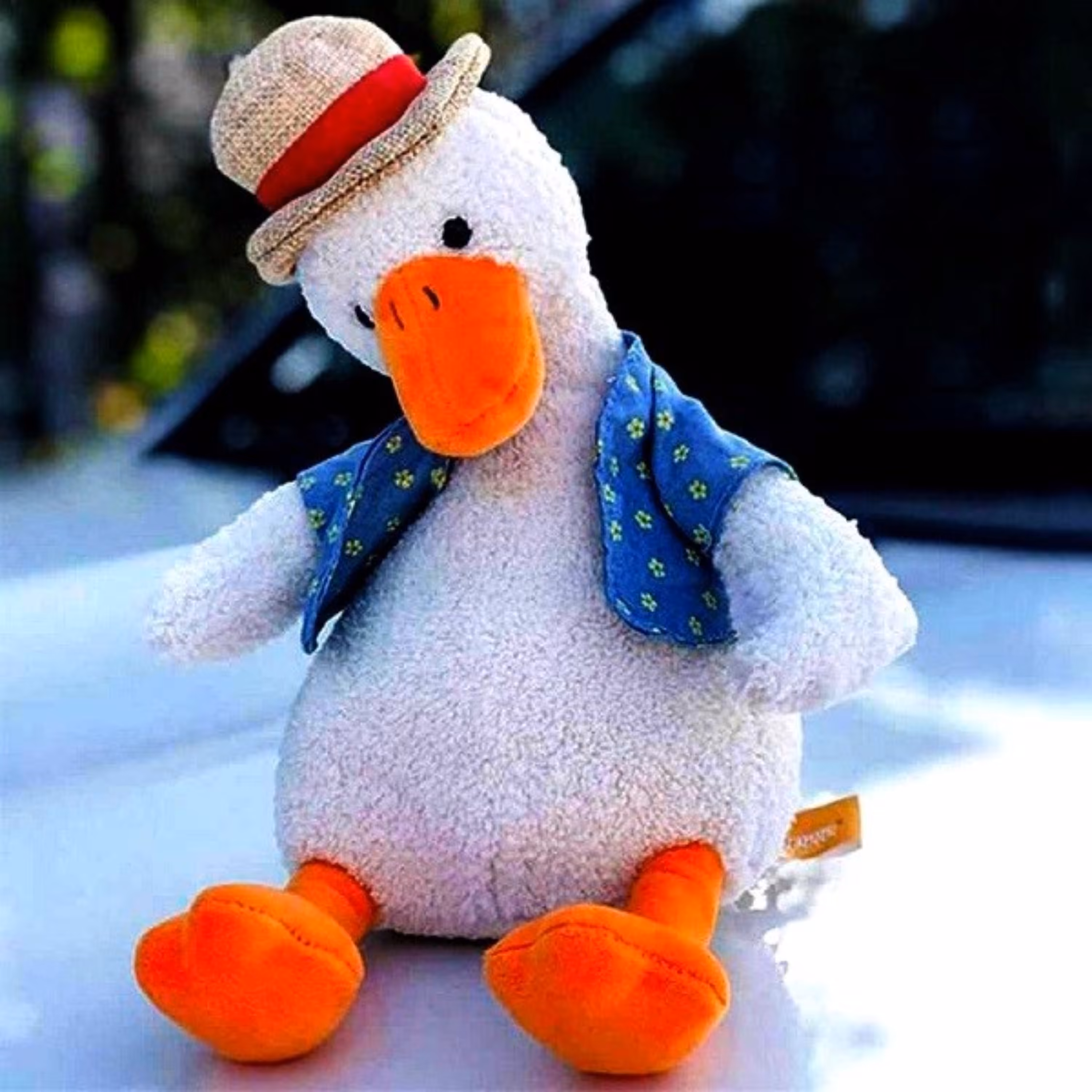 عروسک شارژی اردک سخنگو اندازه 27 سانتی متری