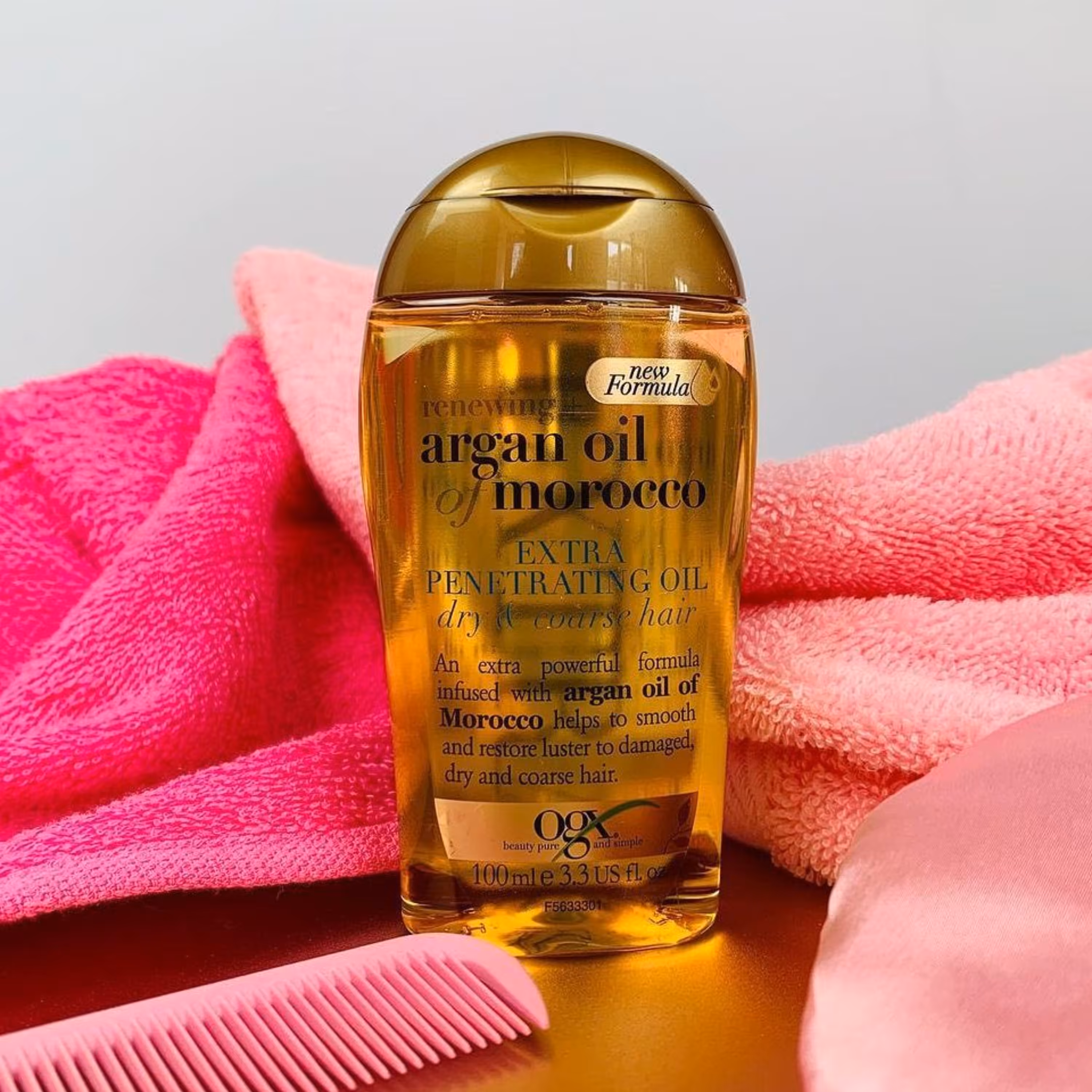 روغن مو آرگان اوجی ایکس اکسترا Ogx argan oil of morocco