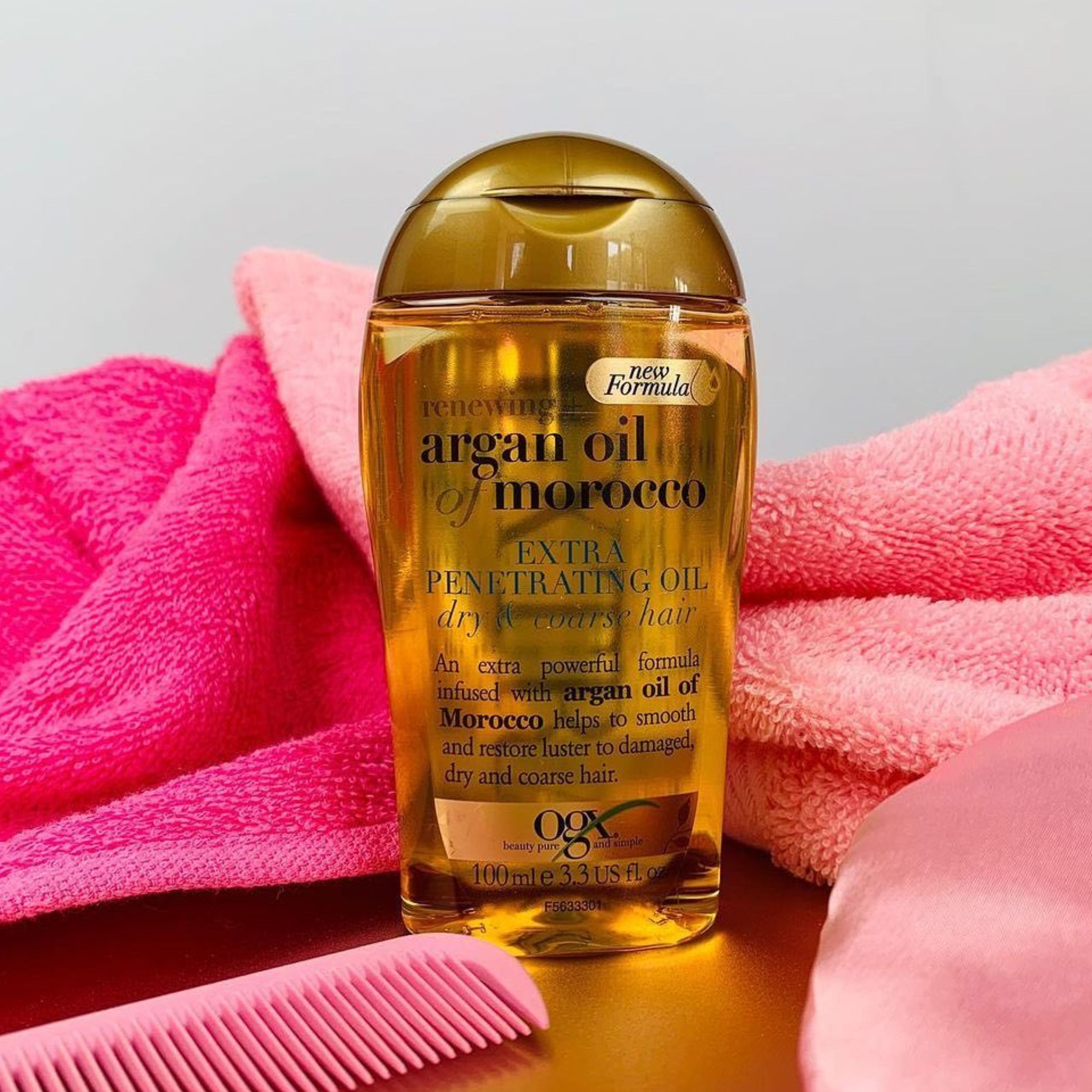 روغن مو آرگان اوجی ایکس اکسترا Ogx argan oil of morocco