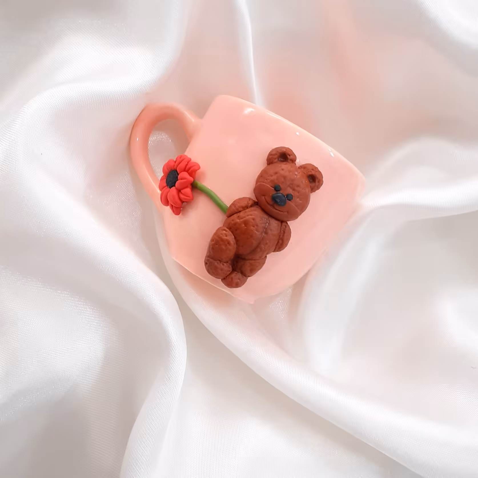 ماگ عروسکی طرح خرس کوچولو