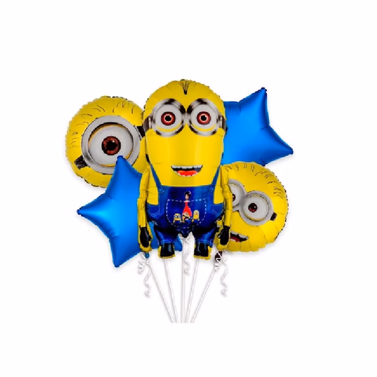 بادکنک فویلی پنج تکه مینیون