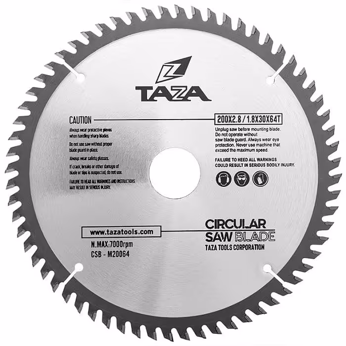 تیغ اره الماسه ام دی اف تازا 20 سانت مدل CSB-M20064