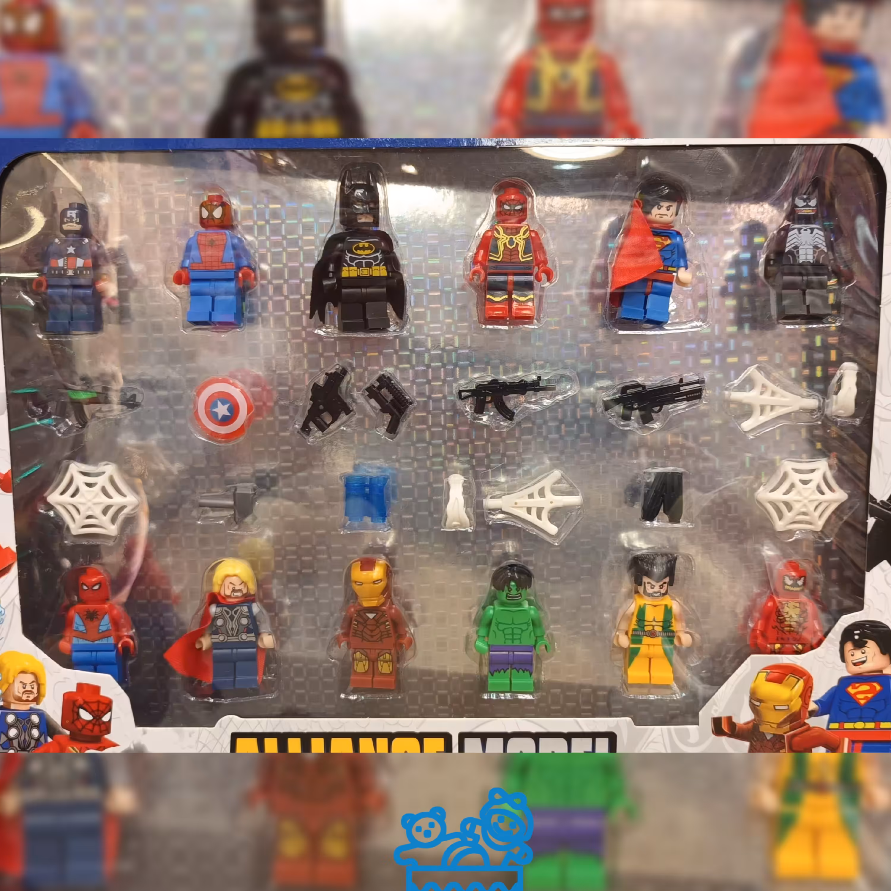 فیگورلگویی12تایی اونجرزها  به همراه وسایل  جنس خوب وارداتی دست وپا متحرک مناسب برای گروه سنی شش سال به بالا