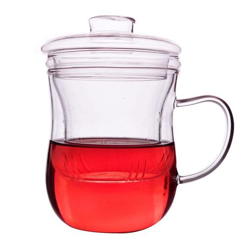 لیوان دمنوش ساز پیرکس مدل کمر باریک