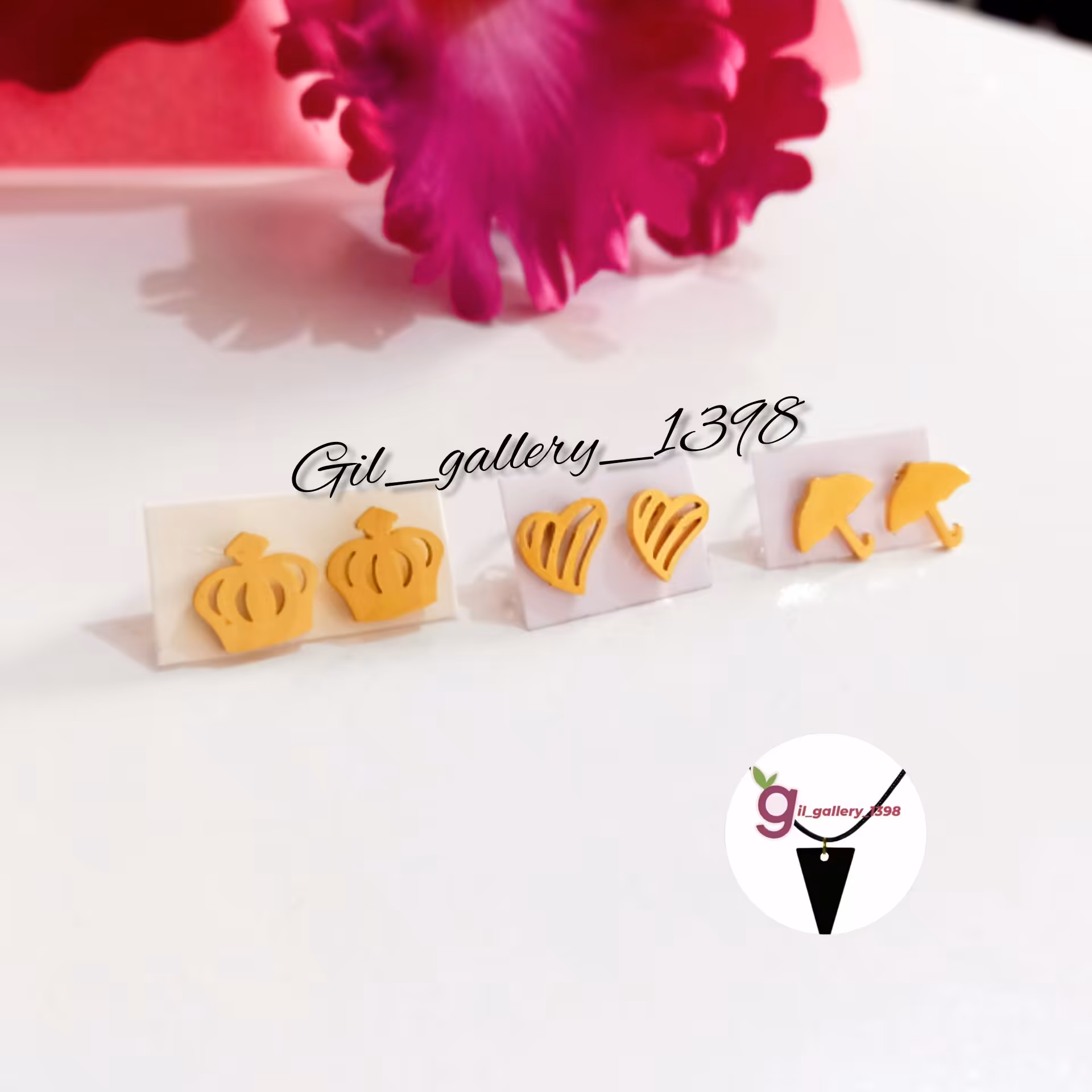 گوشواره میخی استیل درجه یک