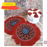 قوری پوش گیلاسی قرمز