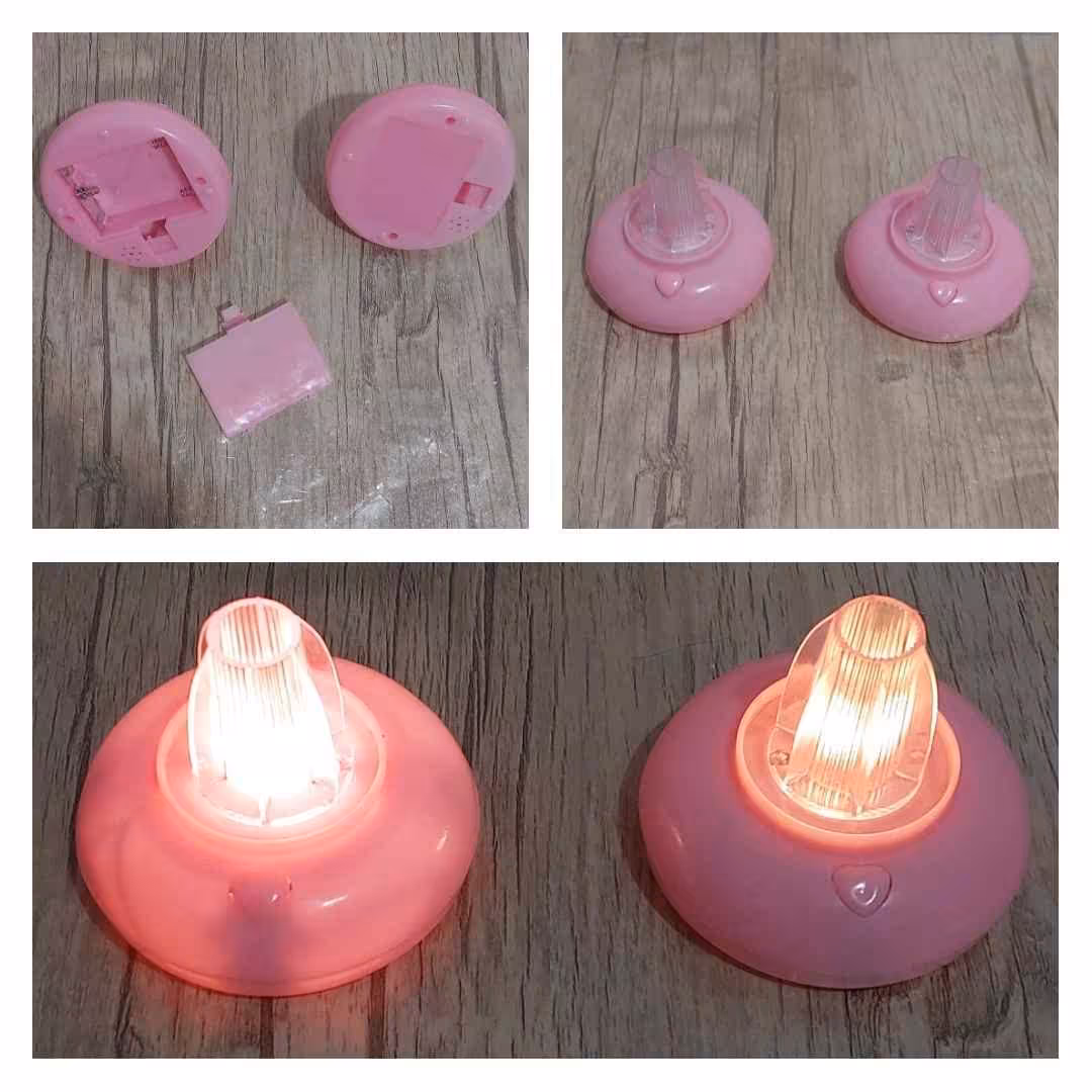 چراغ خواب اتاق کودک فانتزی مدل رومیزی باطری خور نوستالژی دهه شصت 60 دهه هفتاد 70