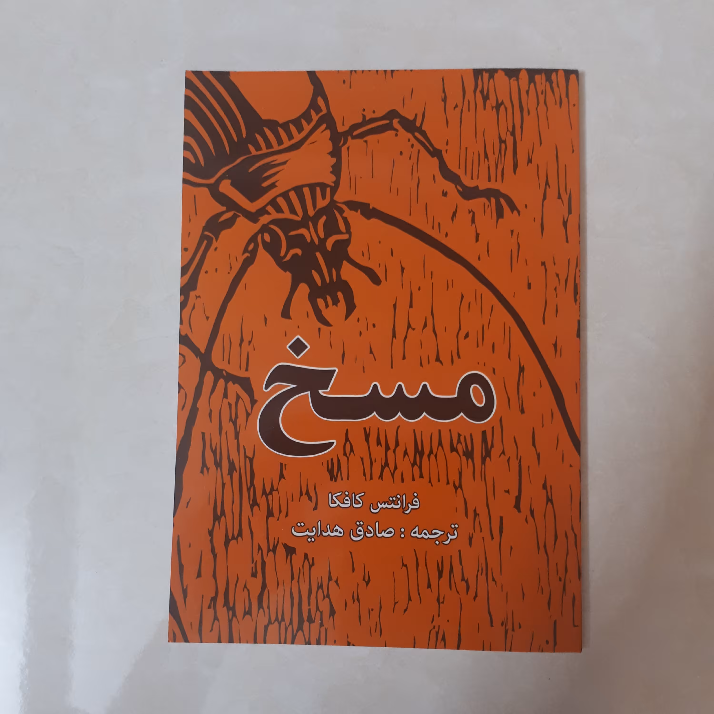 کتاب مسخ اثر فرانتس کافکا ترجمه صادق هدایت کاغذ سفید