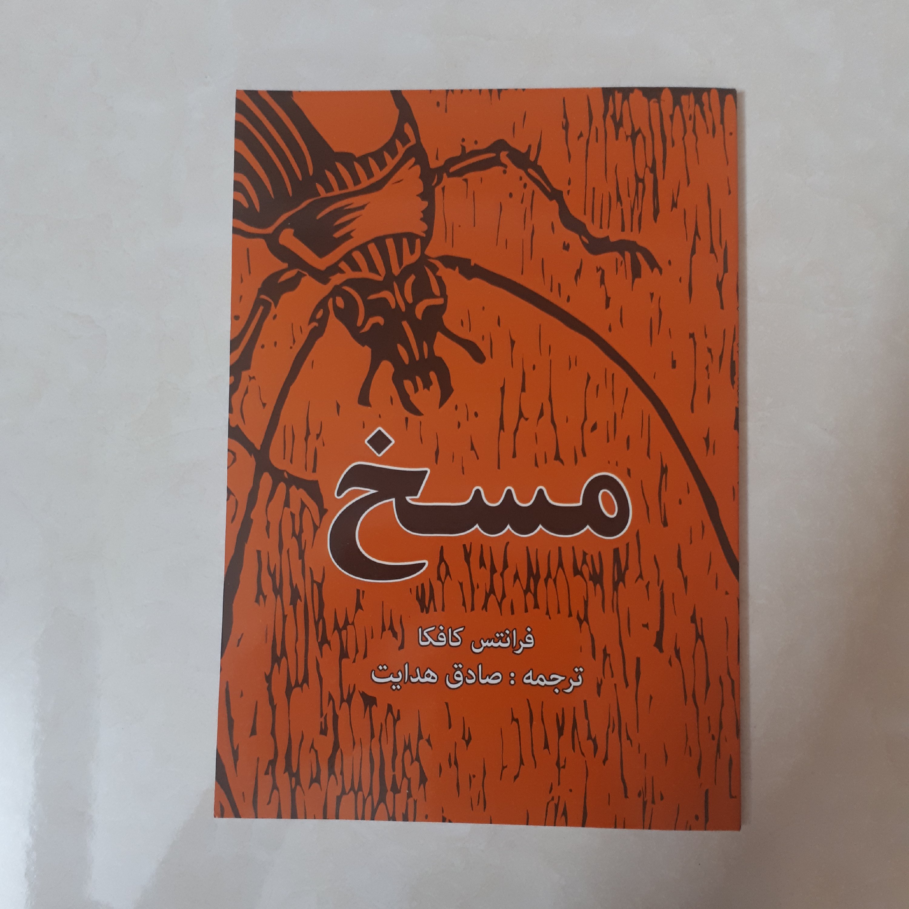 کتاب مسخ اثر فرانتس کافکا ترجمه صادق هدایت کاغذ سفید