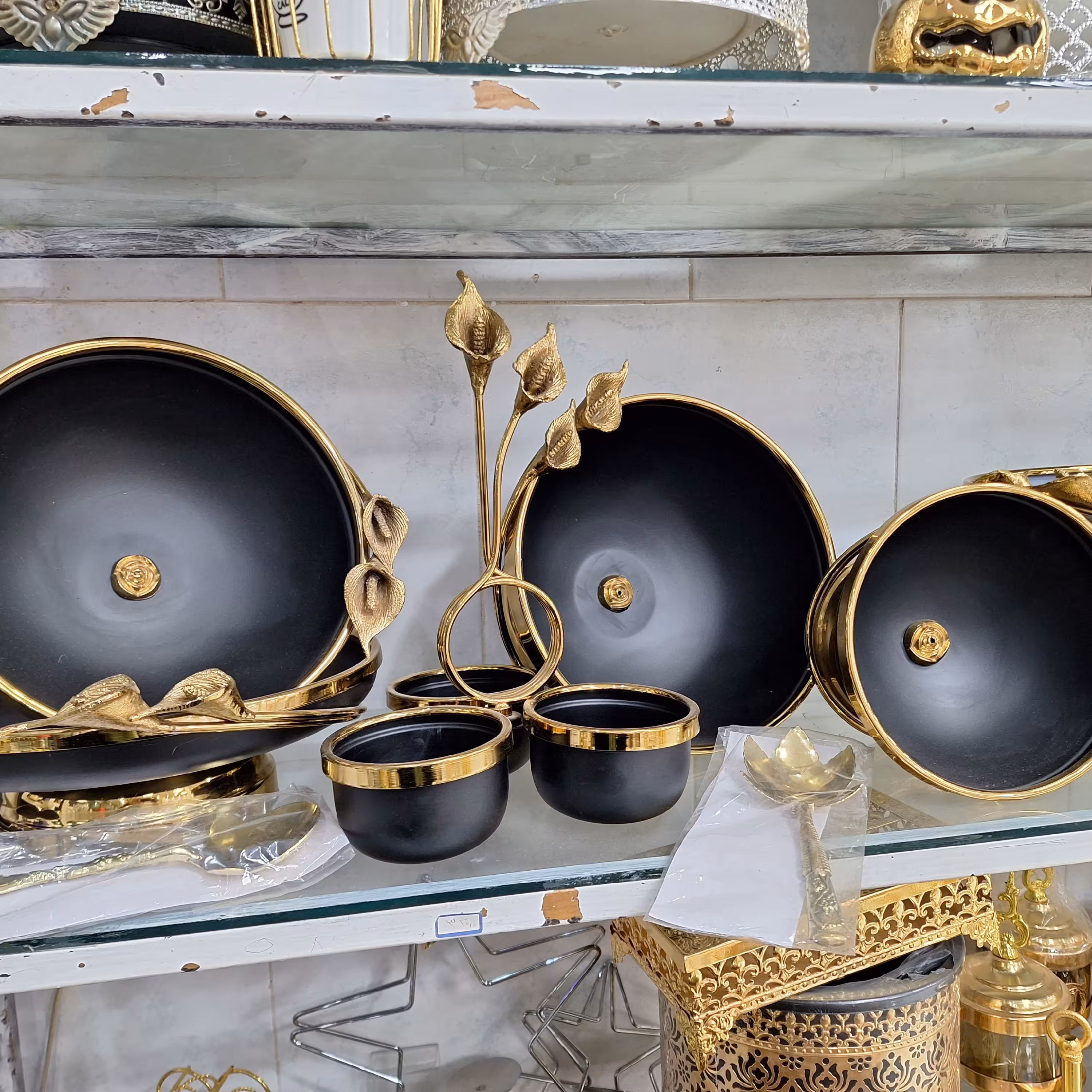 سرویس پذیرایی فورتیک آبکاری رنگ ثابت جنس تضمینی