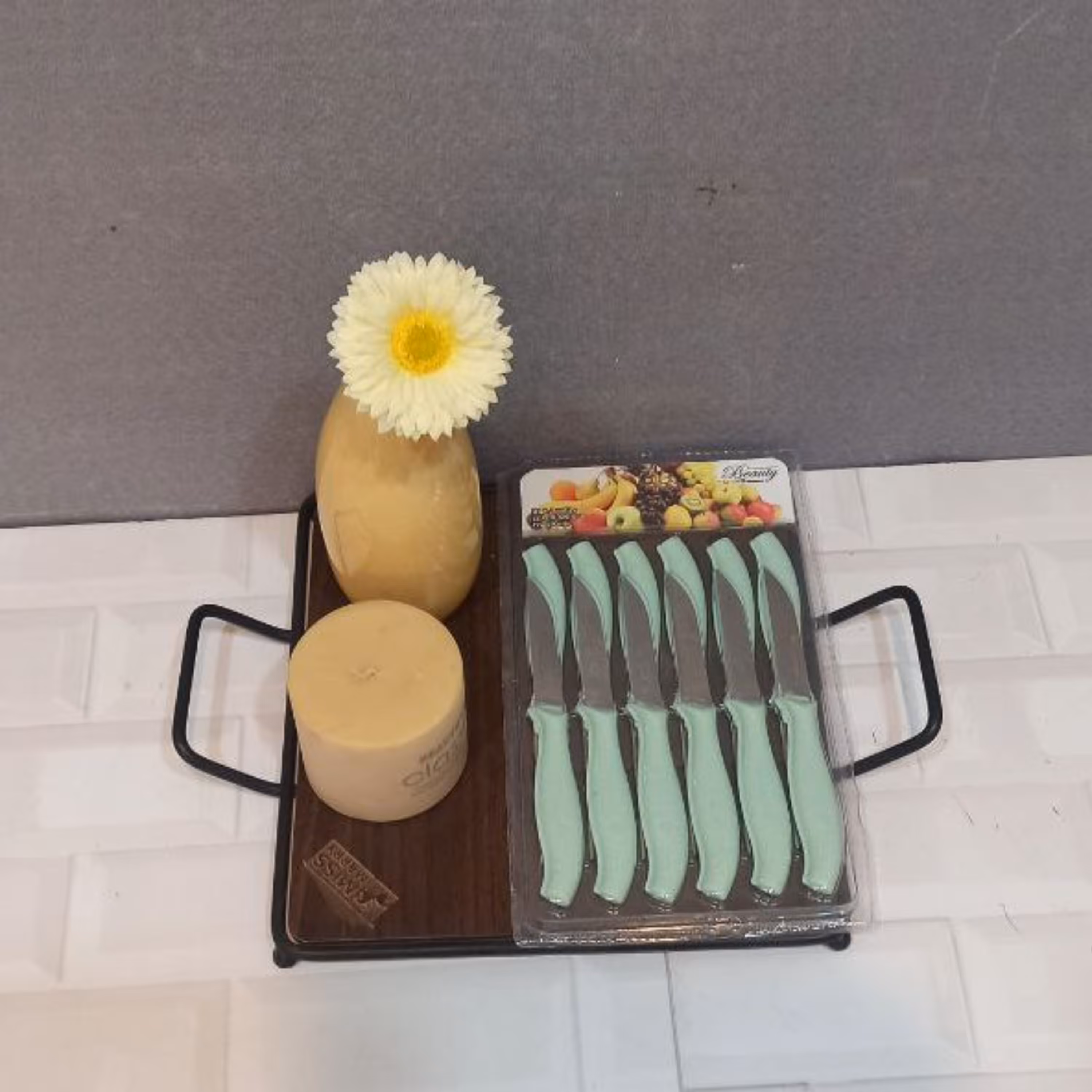 کارد میوه خوری 12 تایی بیوتی باکیفیت بالا و استیل درجه یک  قابل استفاده در همجا