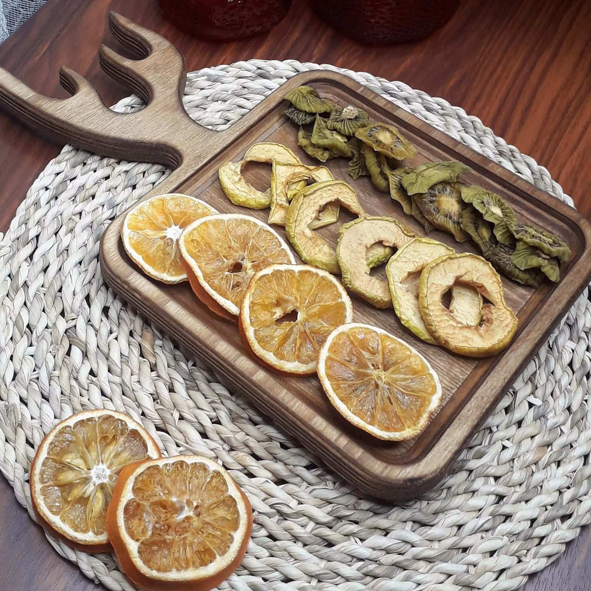 تخته سرو چوبی مدل شاخ گوزنی 