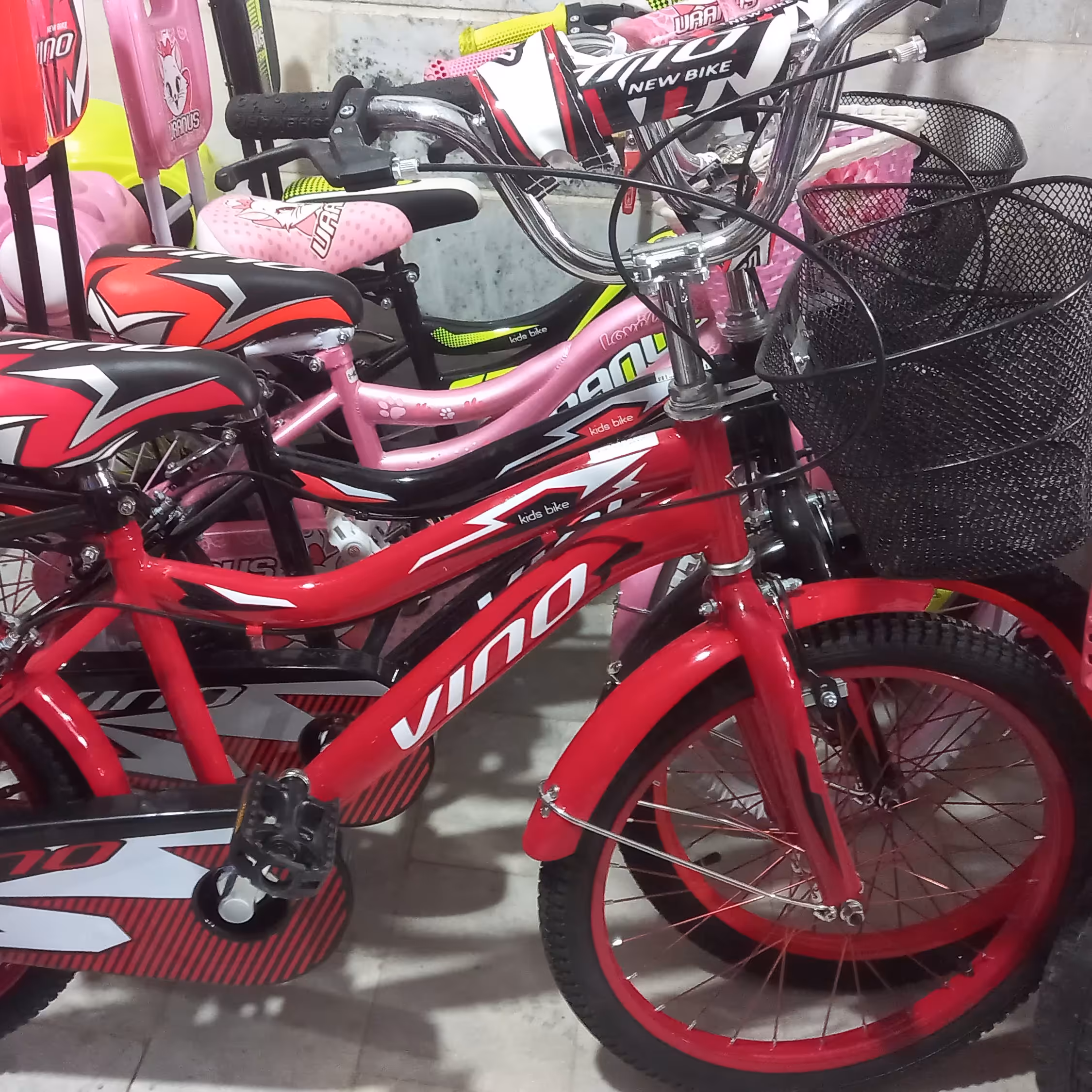 دوچرخه سایز 20 تکیه گاه و صندوق