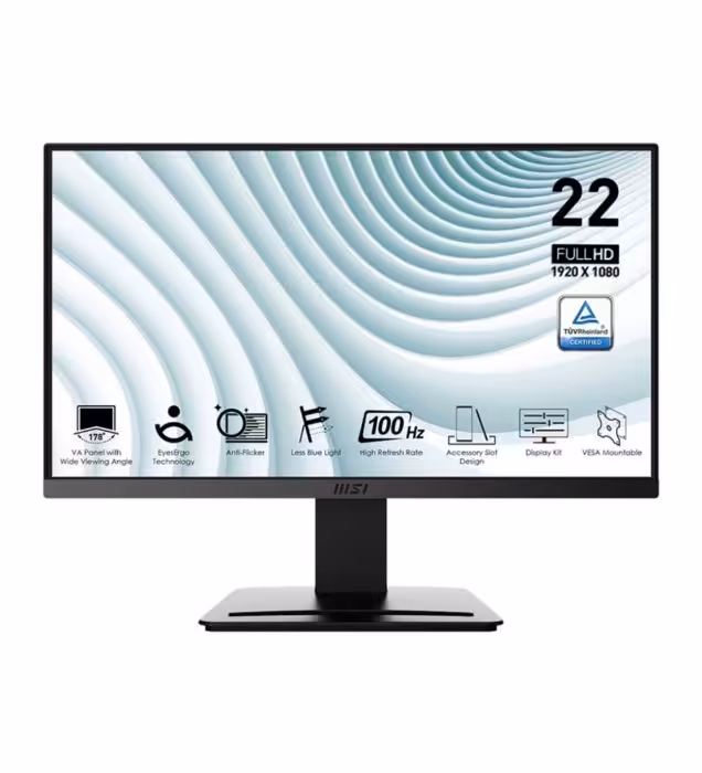 مانیتور ام اس آی مدل Pro MP223 با سایز 21.4 اینچ