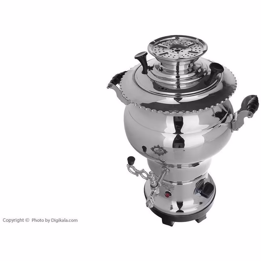 سماور برقی عالی نسب مدل Silver ظرفیت 7 لیتر