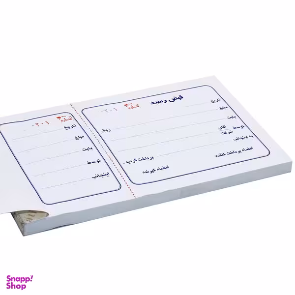 قبض رسید مدل 001