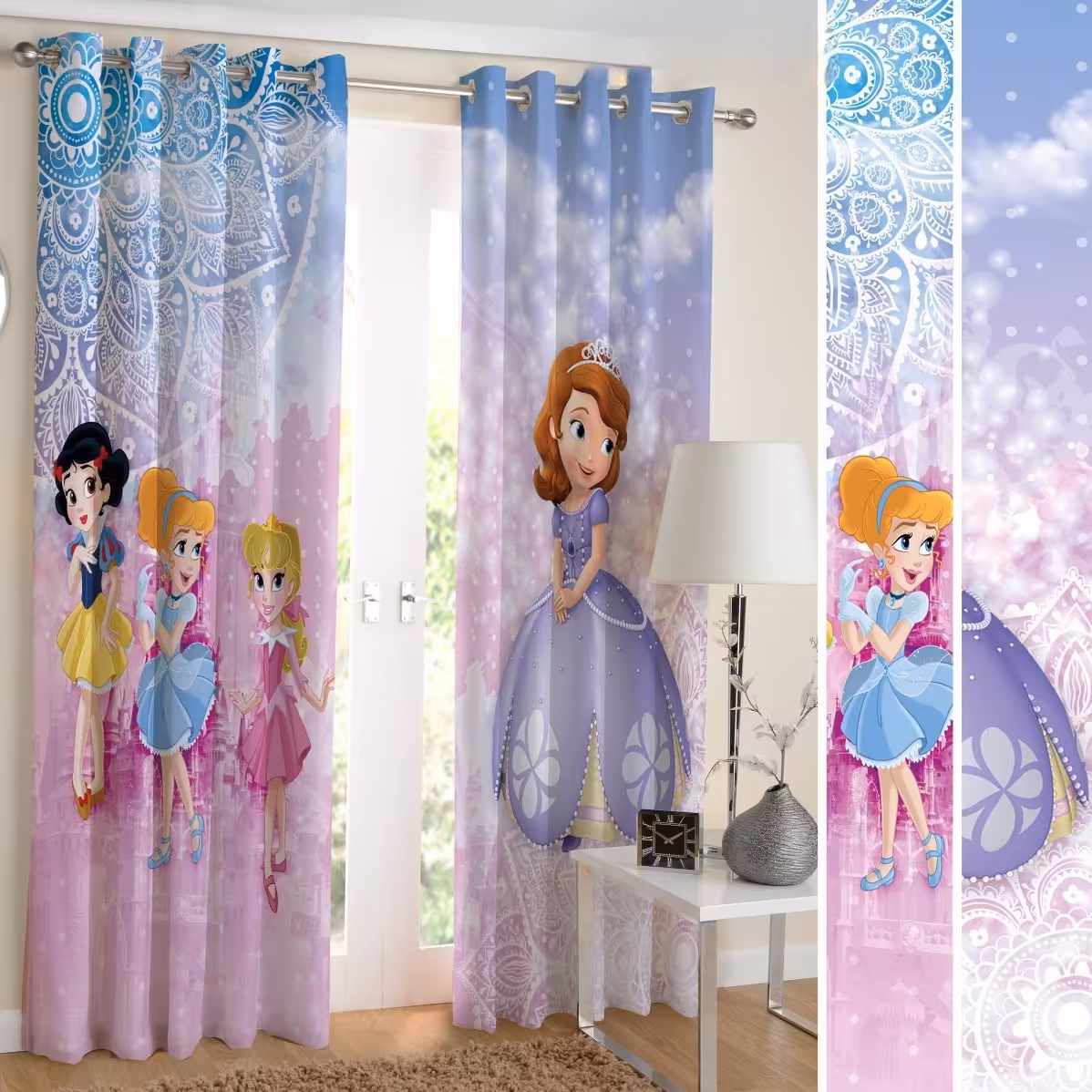 پرده چاپی طرح پرنسس