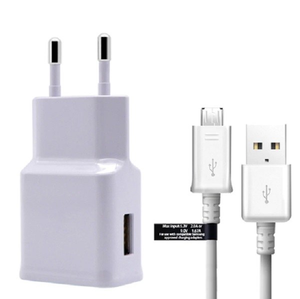 شارژر دیواری مدل EP-TA300 همراه با کابل MicroUSB