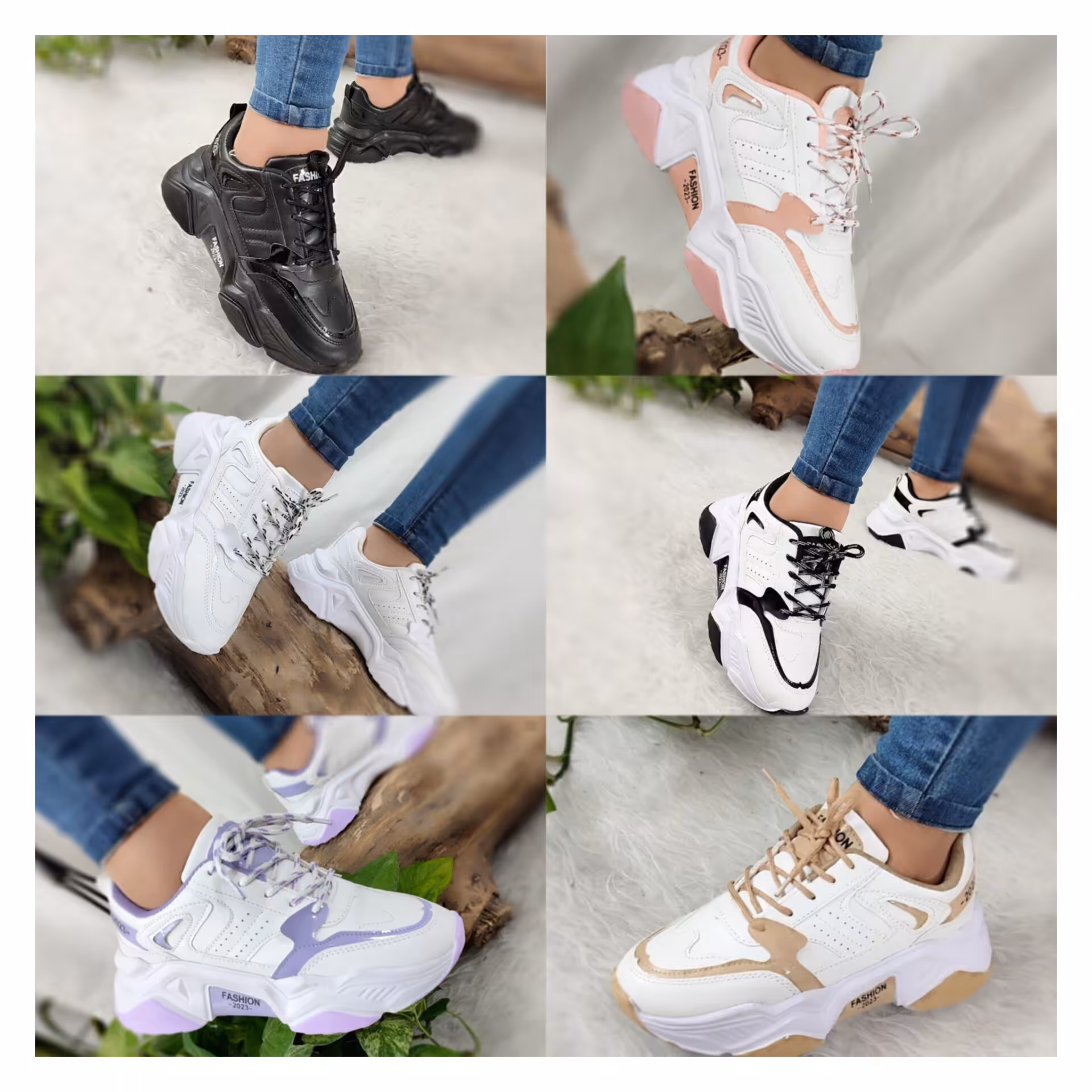 کتونی لژدار فشن کتونی زنانه و دخترانه کیفیت عالی رنگبندی زیبا سایزبندی 37 تا 40 (قبل از سفارش از غرفه دار موجودی گرفته)