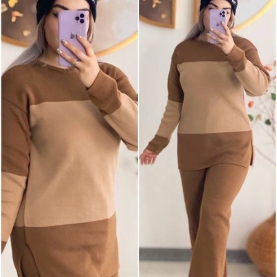 ست بلوز و شلوار زنانه بافت