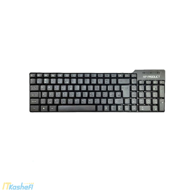 قیمت و خرید کیبورد سیم دار ایکس پی (XP) مدل 8000F - آی تی کاشفی