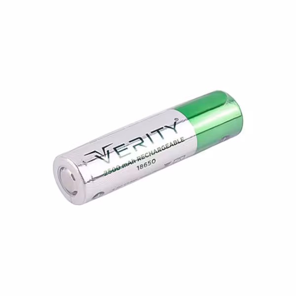 باتری قابل شارژ سر تخت 18650 وریتی 2500MAH