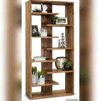 قفسه کتاب و دکوری چوبی کد B05 (مستقیم از تولیدکننده) -ارسال با باربری رایگان