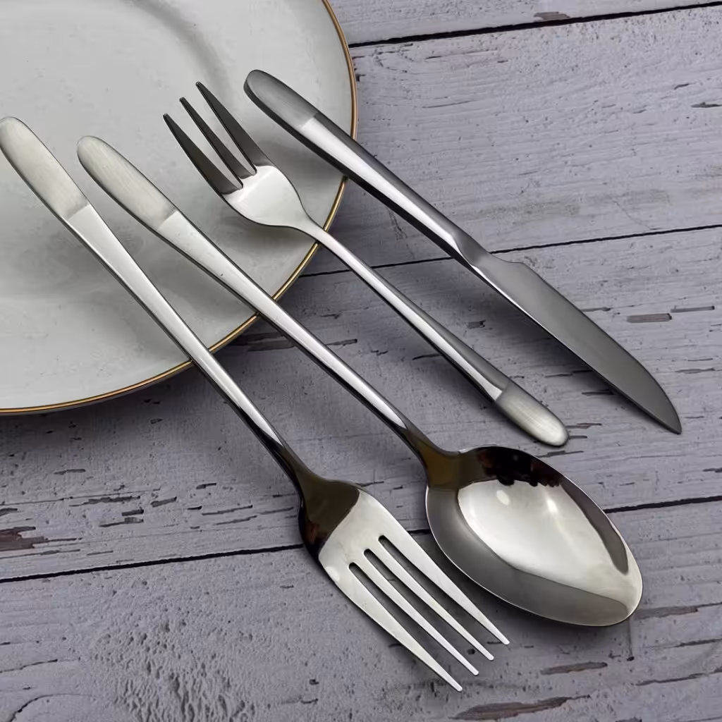 سرویس قاشق و چنگال 6 نفره مدل 4003s