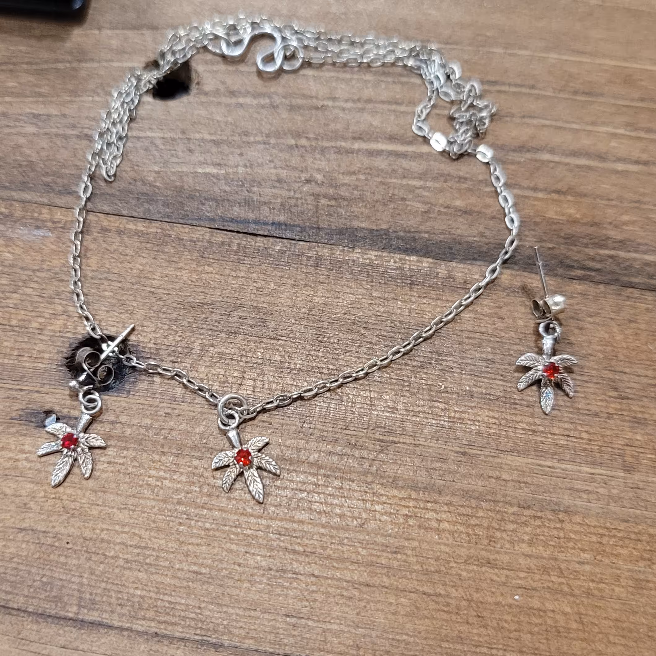 نیم ست نقره قدیمی