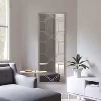 آینه الف مدل نیم قد سپنتا سایز 90 در 40