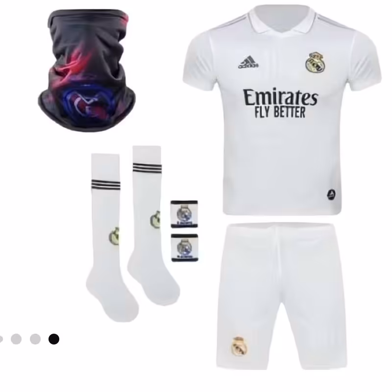 ست شش تکه لباس ورزشی مدل رئال مادرید طرح بنزما2022