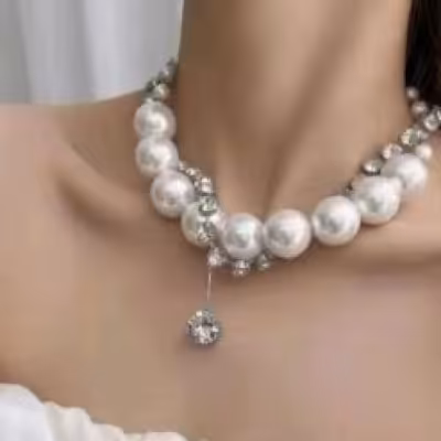 چوکر مروارید و سنگ