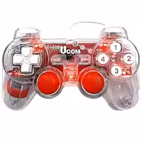 دسته بازی تک شوک دار شیشه ای یوکام Ucom 208-1