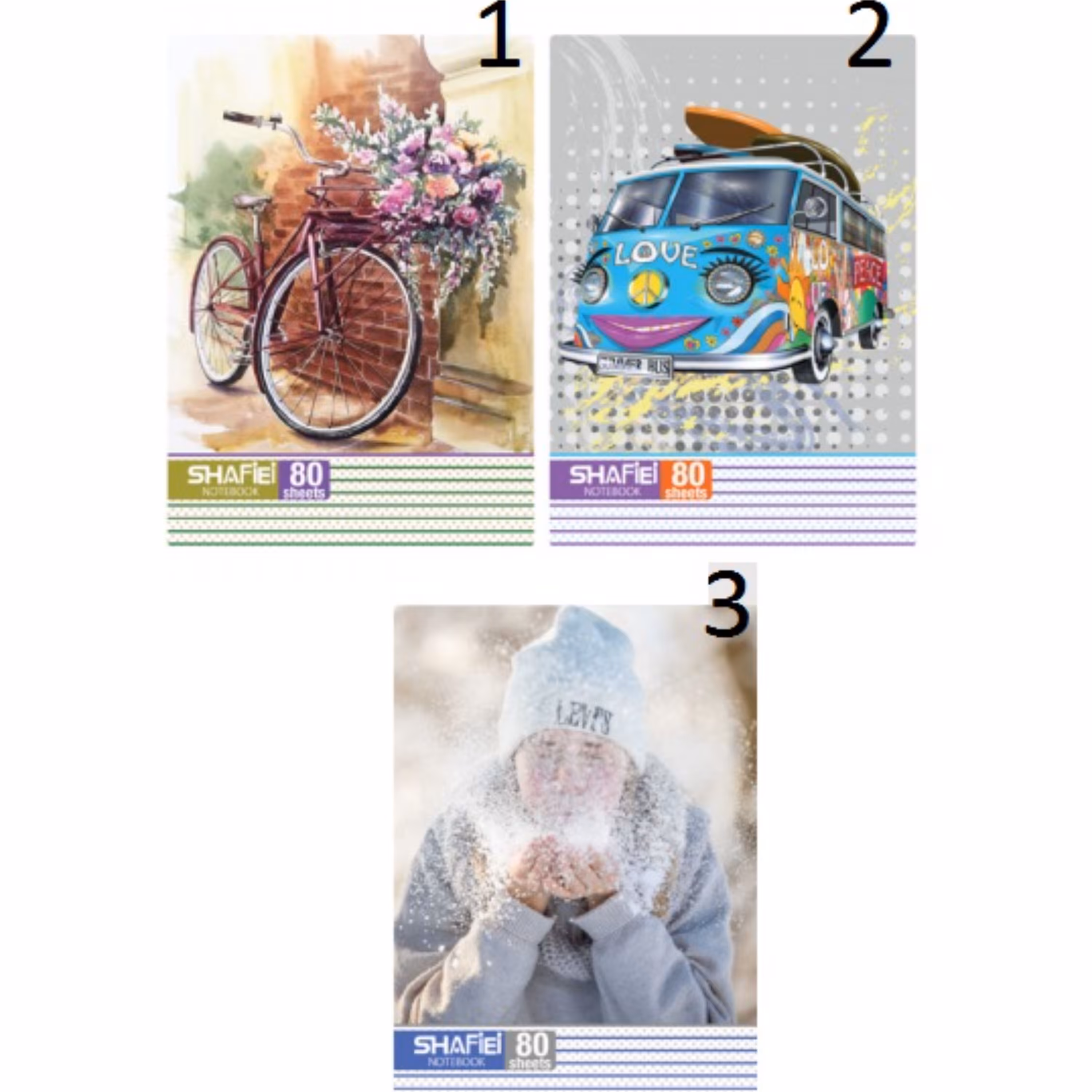 دفتر 80 برگ فنر تک طلقی کلاسیک کد 115 شفیعی