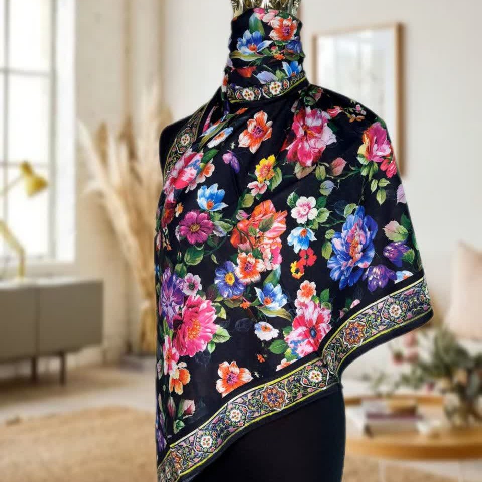 روسری سوپرنخ قواره 120