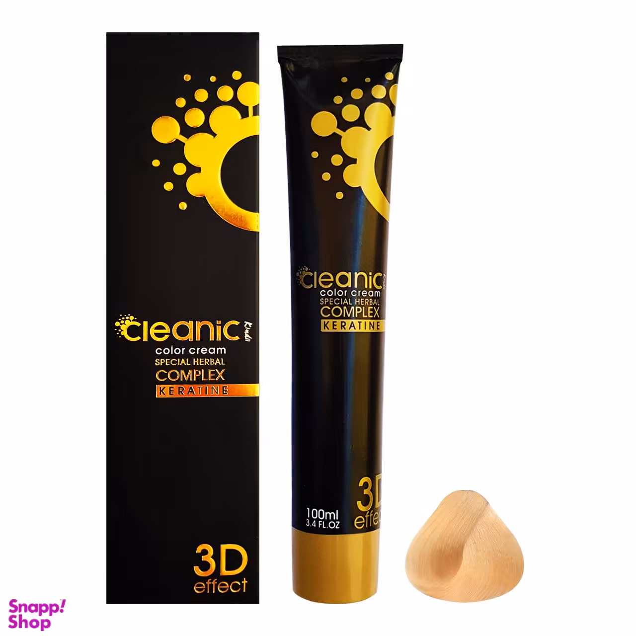 رنگ مو کلینیک کیندی (Cleanic Kindii) شماره 9.0 رنگ بلوند خیلی روشن حجم 100 میلی‌لیتر