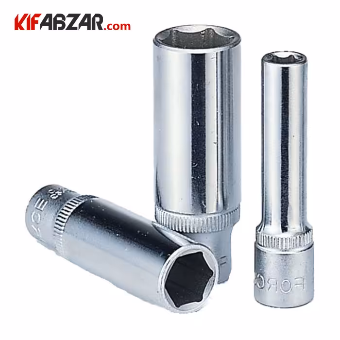 بکس 1/4 اینچ 6 گوش بلند فورس مدل 52550