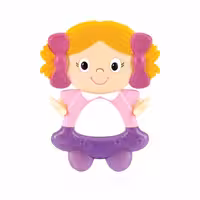 دندان گیر یخچالی عروسکی نابی Nuby