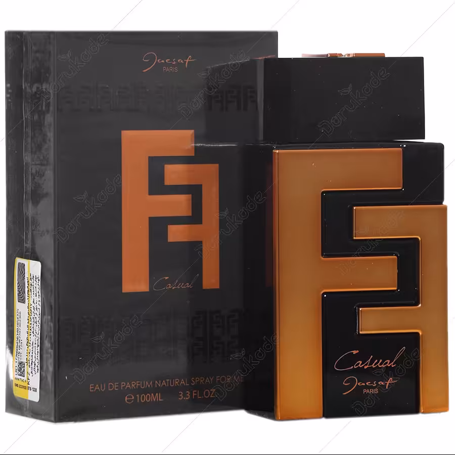 ادکلن مردانه اف اف کژوال ff casual برند ژک ساف حجم 100ml