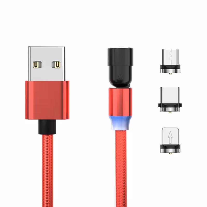 کابل تبدیل USB به MicroUSB / USB-C / لایتنینگ مدل 540 طول 2 متر