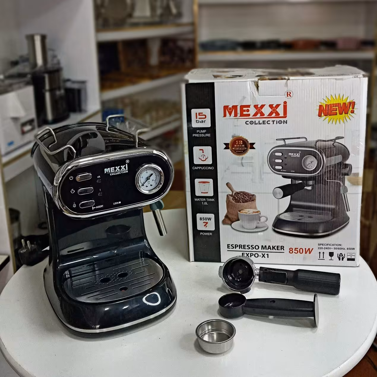 اسپرسو سازحرفه ای آمپر MEXXi ارسال رایگان