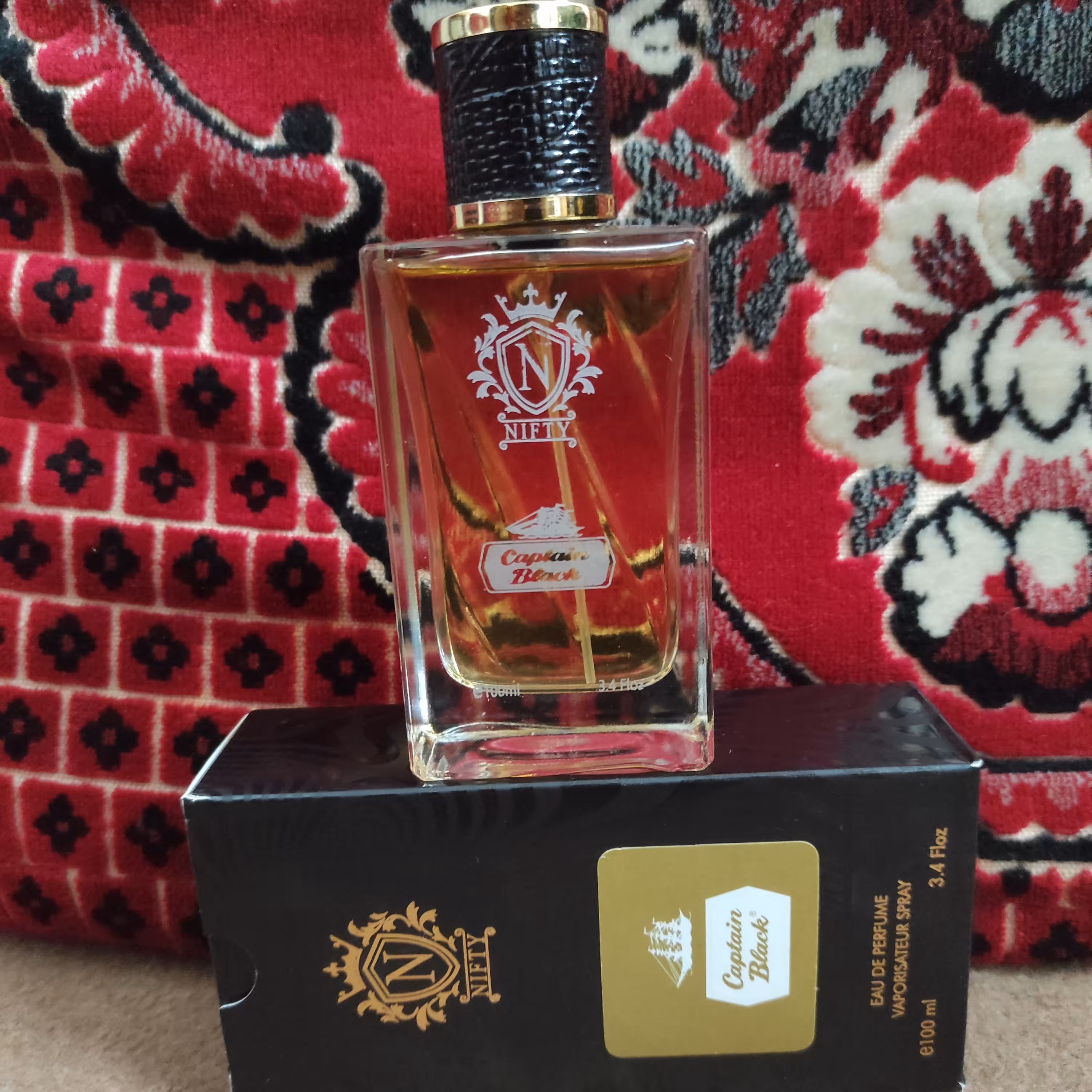 ادو پرفیوم مردانه Captain Black حجم 100 میلی لیتر