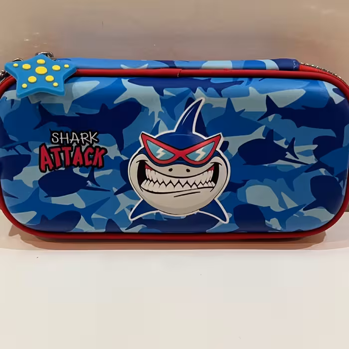 جا مدادی طر ح برجسته کوسه دو زیپ